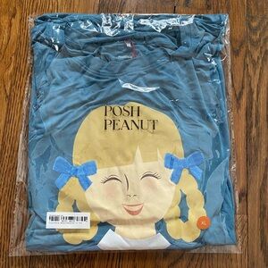 Posh Peanut American Girl Kirsten Portrait Women's T- Shirt Size XL Top New